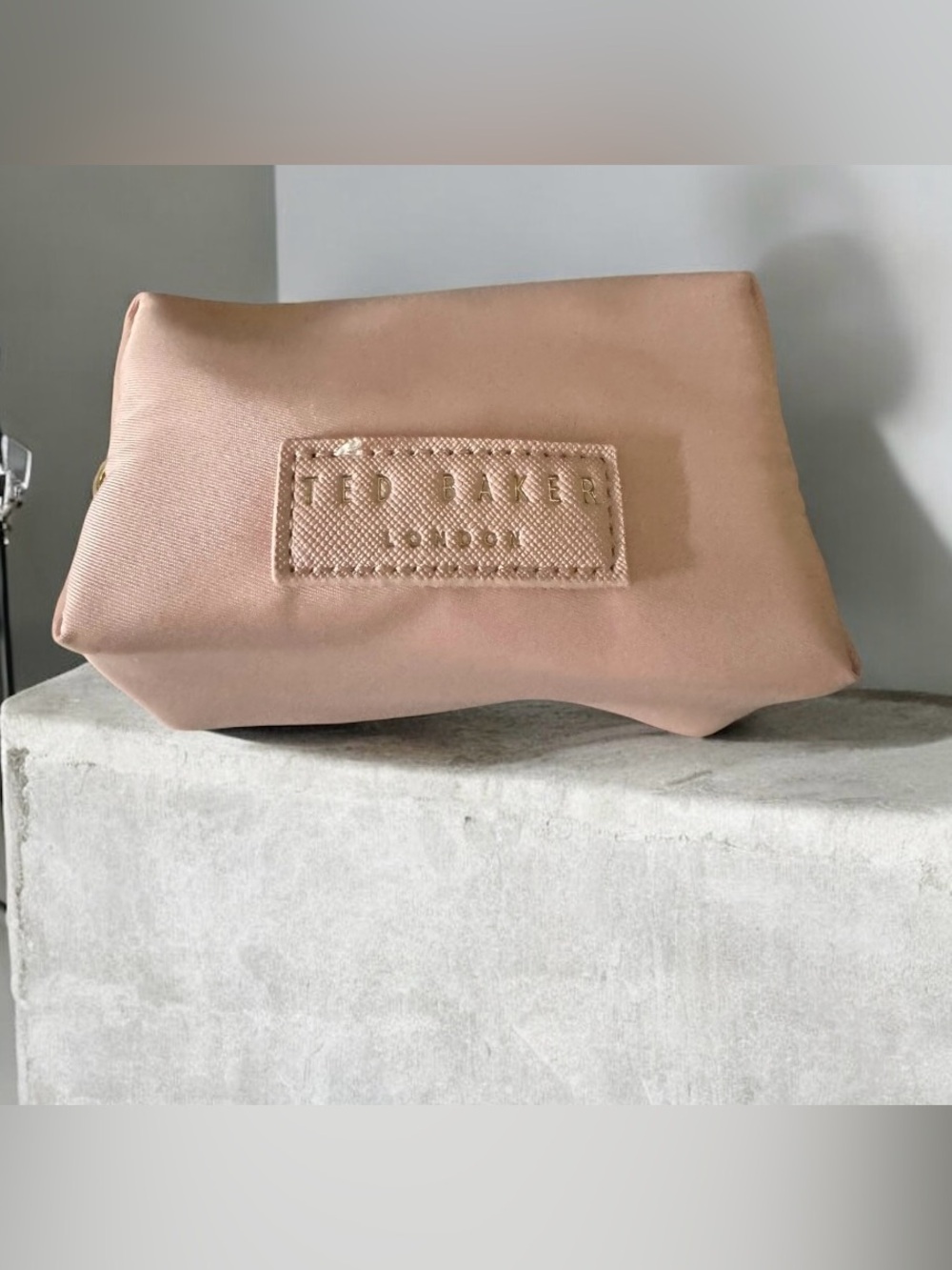 Ted Baker nude blush travel cosmetic case